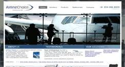 Desktop Screenshot of airline-choice.com